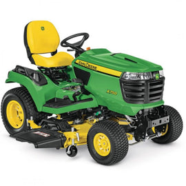 Tractor cortacésped diésel 24,7 CV, 122 cm, 300 L recogedor