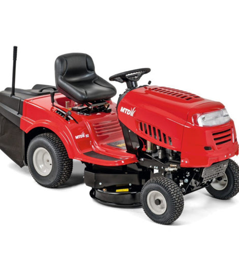 Tractor cortacésped con recogida integrada, 92 cm, 12,5 CV