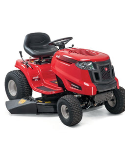 Tractor cortacésped MTD 500 cm³, 105 cm, 200 L, transmisión mecánica
